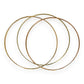 NZGD | 9ct Y/W/R Gold Triluna Harmony Bangle Set-Refurbished, 65.2mm
