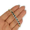 NZGD | 9ct Gold Midnight Harmony Bangle 59.1mm
