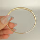 GOLD DEAL | 9kt Gold Midnight Harmony Bangle 59.1mm