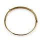 GOLD DEAL | 9kt Gold Midnight Harmony Bangle 59.1mm