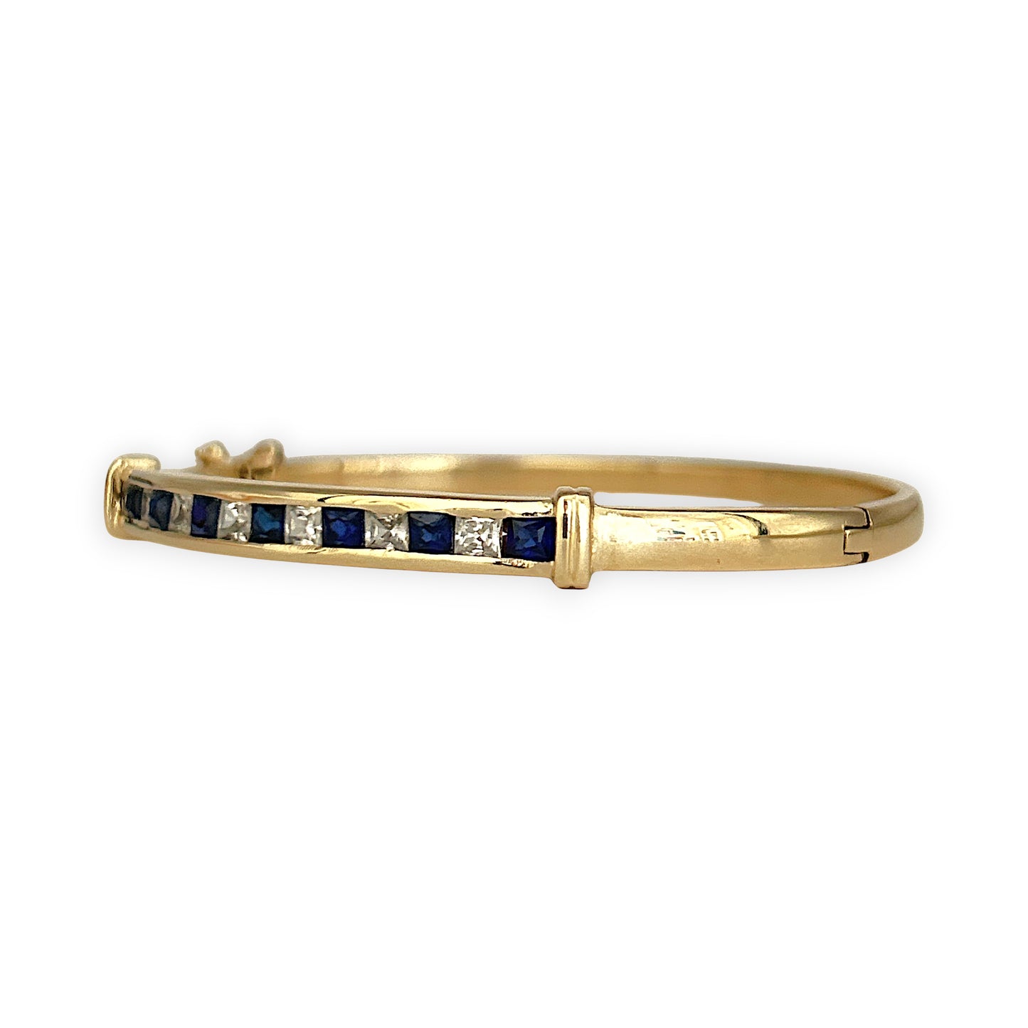 GOLD DEAL | 9kt Gold Midnight Harmony Bangle 59.1mm