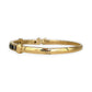 GOLD DEAL | 9kt Gold Midnight Harmony Bangle 59.1mm