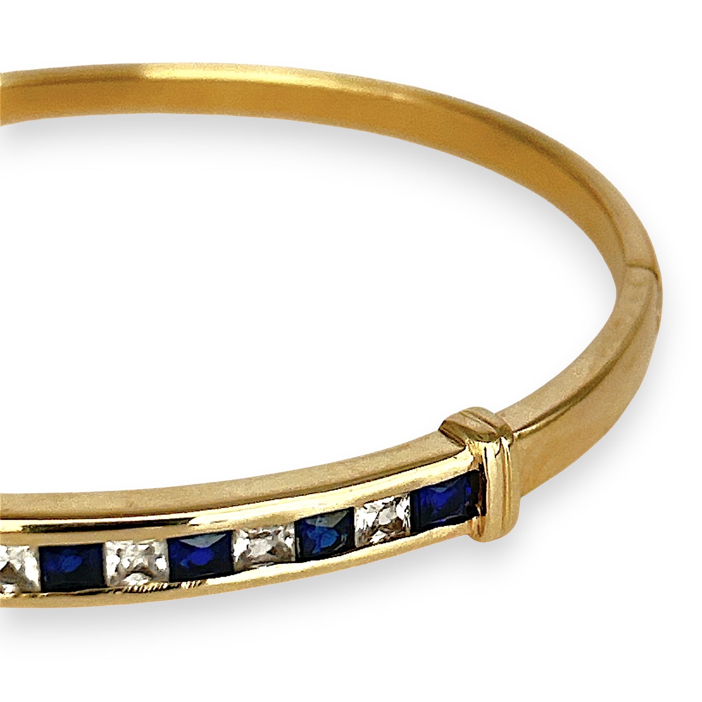 GOLD DEAL | 9kt Gold Midnight Harmony Bangle 59.1mm