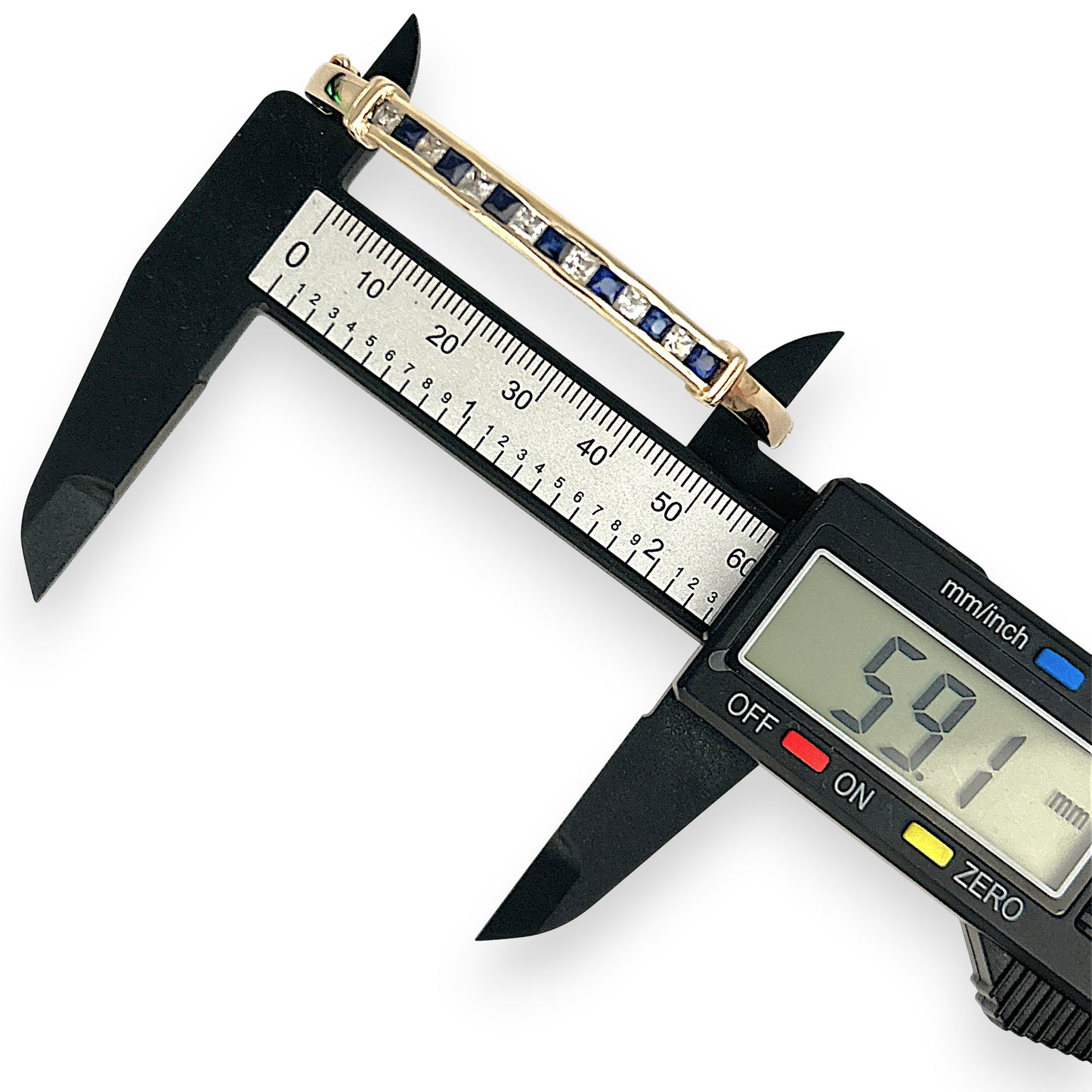 GOLD DEAL | 9kt Gold Midnight Harmony Bangle 59.1mm