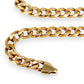 XMAS DEAL | 10kt Gold Michael Hill Fortress Solid Curb Chain 57cm-Refurbished