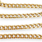 XMAS DEAL | 10kt Gold Michael Hill Fortress Solid Curb Chain 57cm-Refurbished