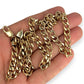 XMAS DEAL | 10kt Gold Michael Hill Fortress Solid Curb Chain 57cm-Refurbished