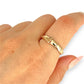 NZGD | 14ct Gold Refurbished Devotion Rosary Ring Size Q