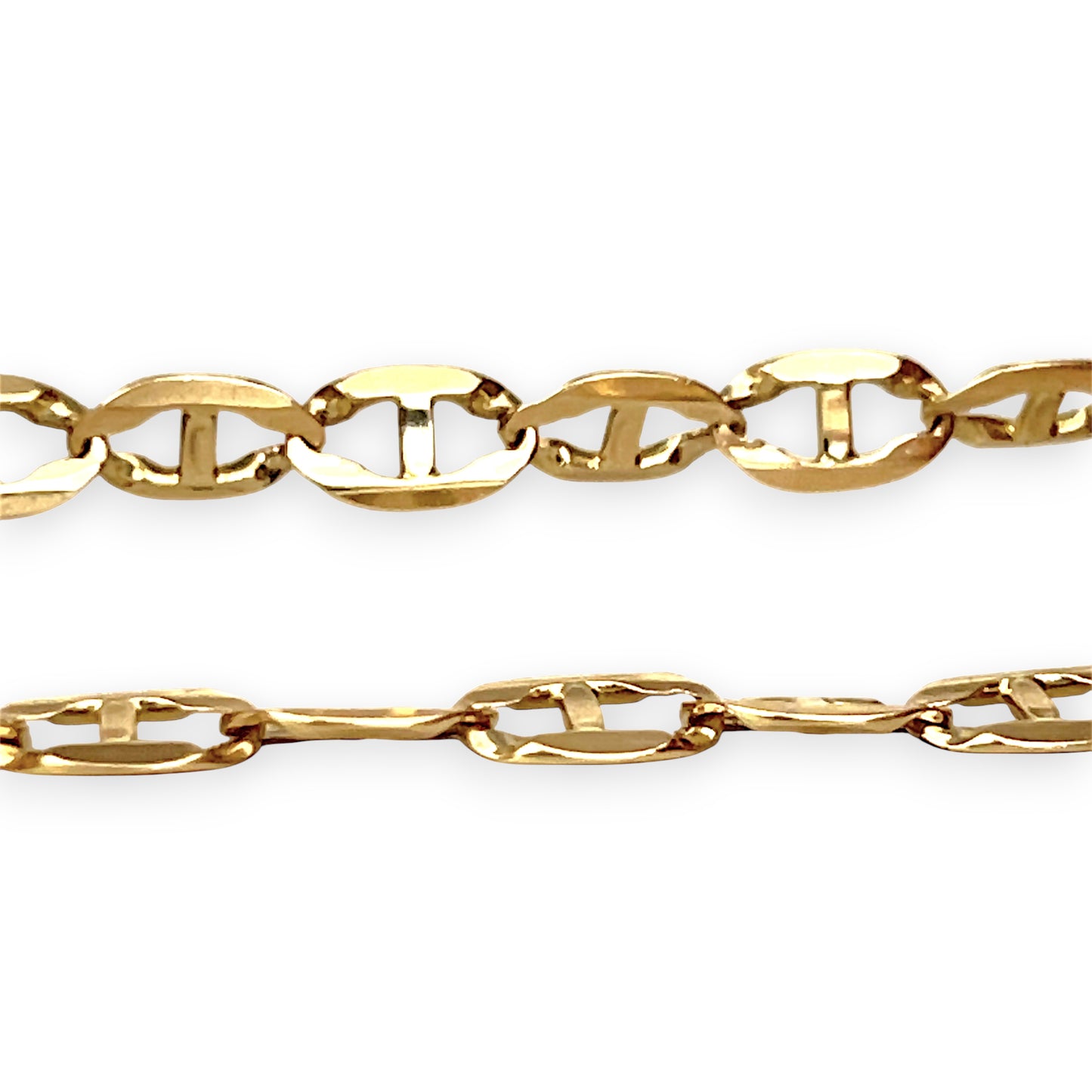 XMAS DEAL | 14kt Gold Orabella Marina Bracelet 22cm - Refurbished