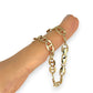 XMAS DEAL | 14kt Gold Orabella Marina Bracelet 22cm - Refurbished