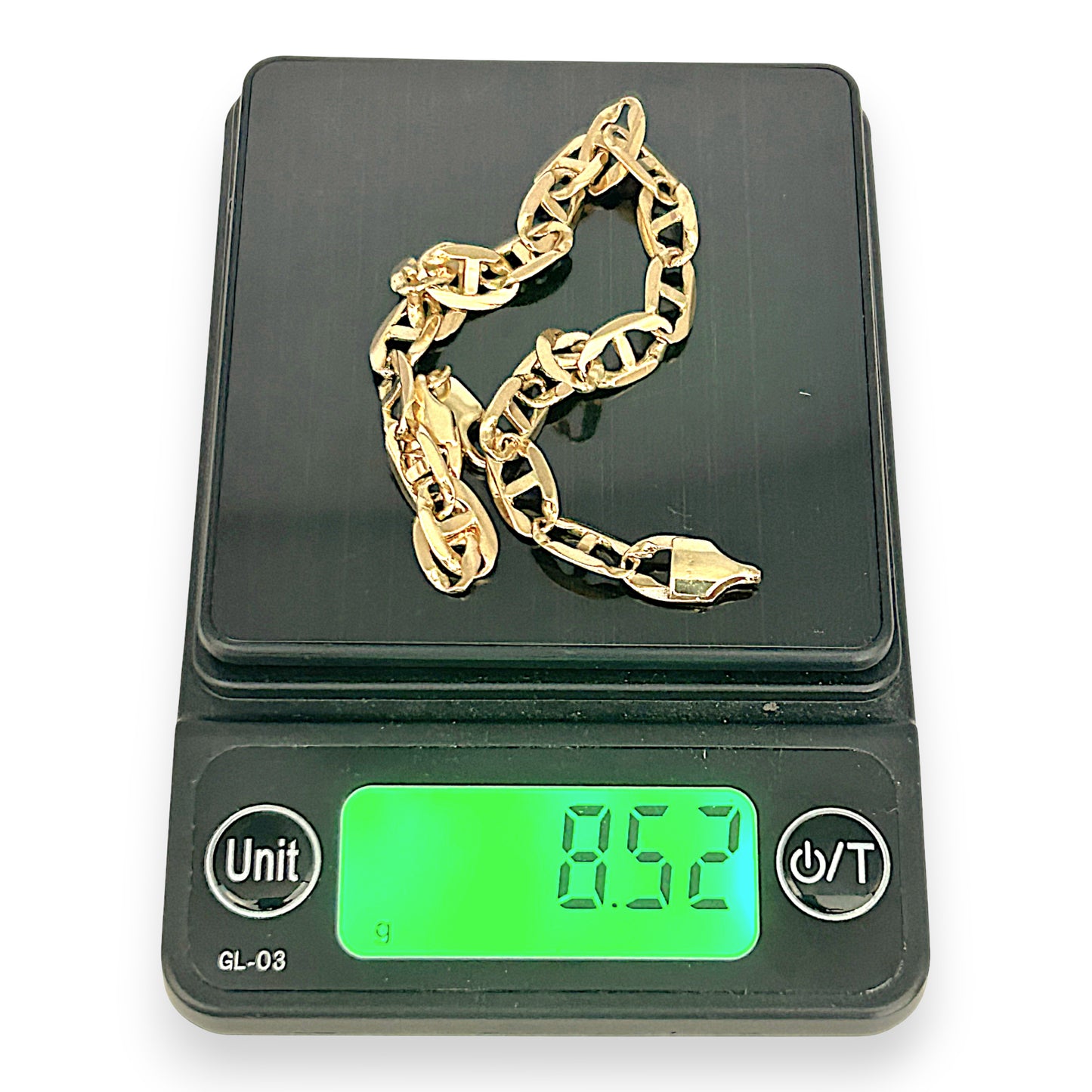 XMAS DEAL | 14kt Gold Orabella Marina Bracelet 22cm - Refurbished