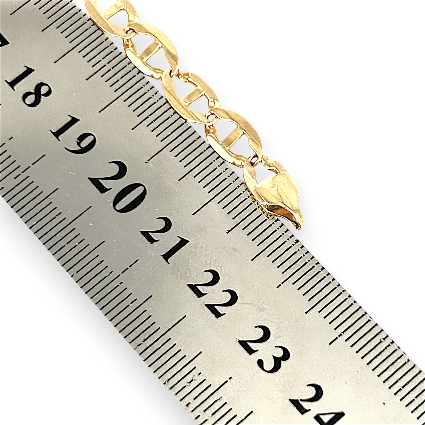 XMAS DEAL | 14kt Gold Orabella Marina Bracelet 22cm - Refurbished