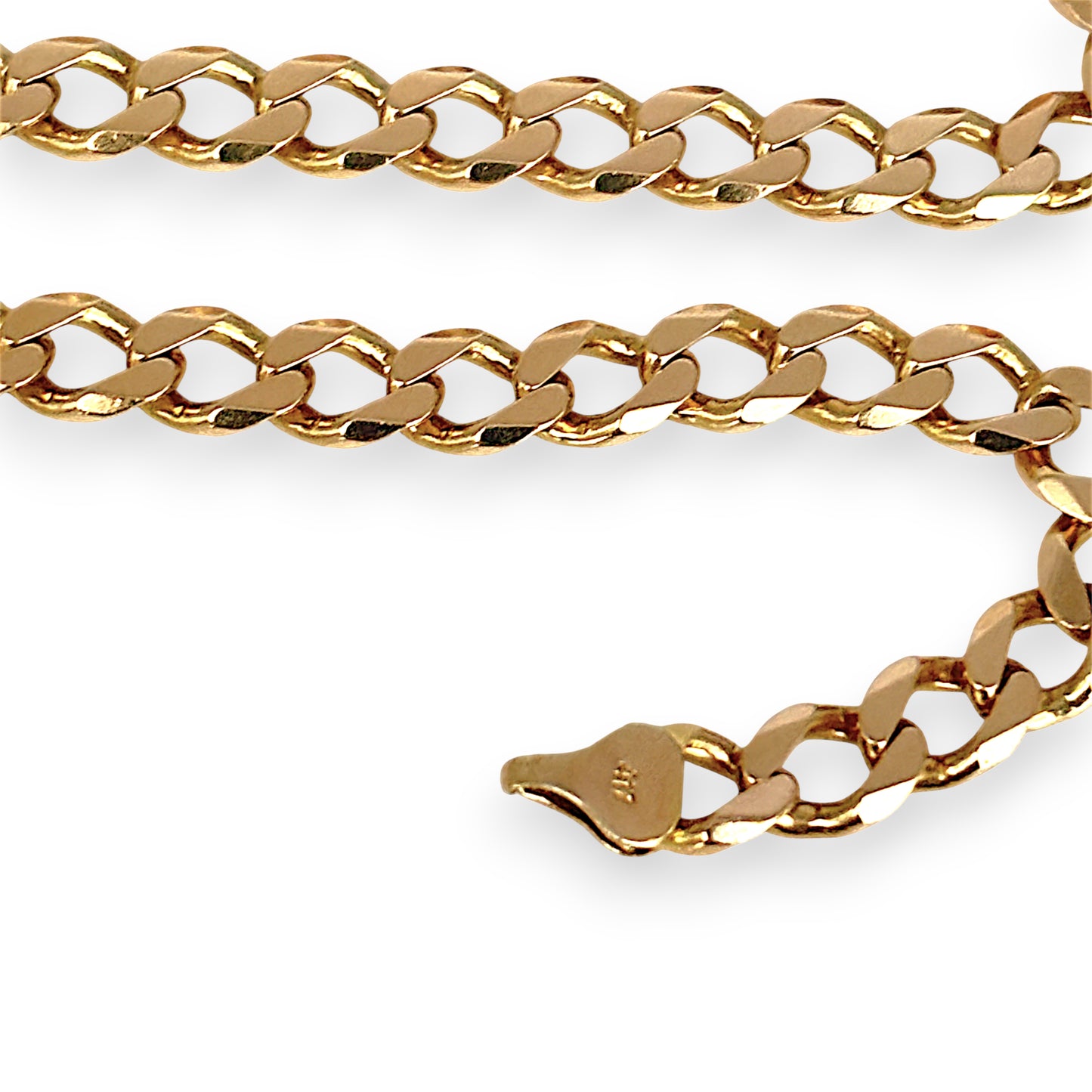 XMAS DEAL | 10kt Gold Michael Hill Timeless Curve Curb Chain-Refurbished