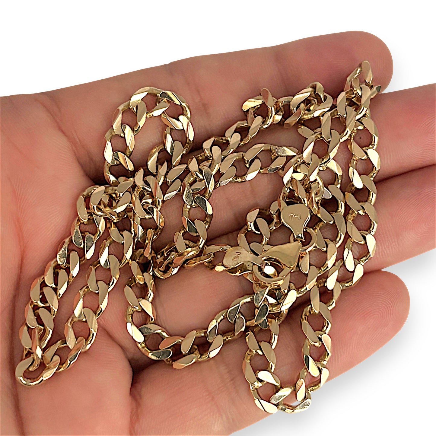 XMAS DEAL | 10kt Gold Michael Hill Timeless Curve Curb Chain-Refurbished