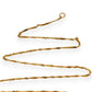 XMAS DEAL | 10kt Gold Golden Helix Rope Chain-Refurbished,40cm