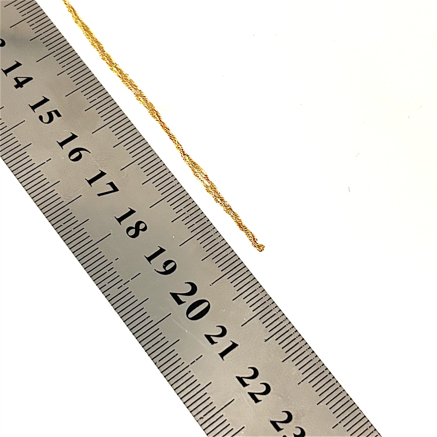 XMAS DEAL | 10kt Gold Golden Helix Rope Chain-Refurbished,40cm