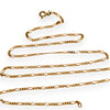 GOLD DEAL | 9ct Gold Whisperlink Light Figaro Chain-Refurbished