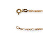 GOLD DEAL | 9ct Gold Whisperlink Light Figaro Chain-Refurbished