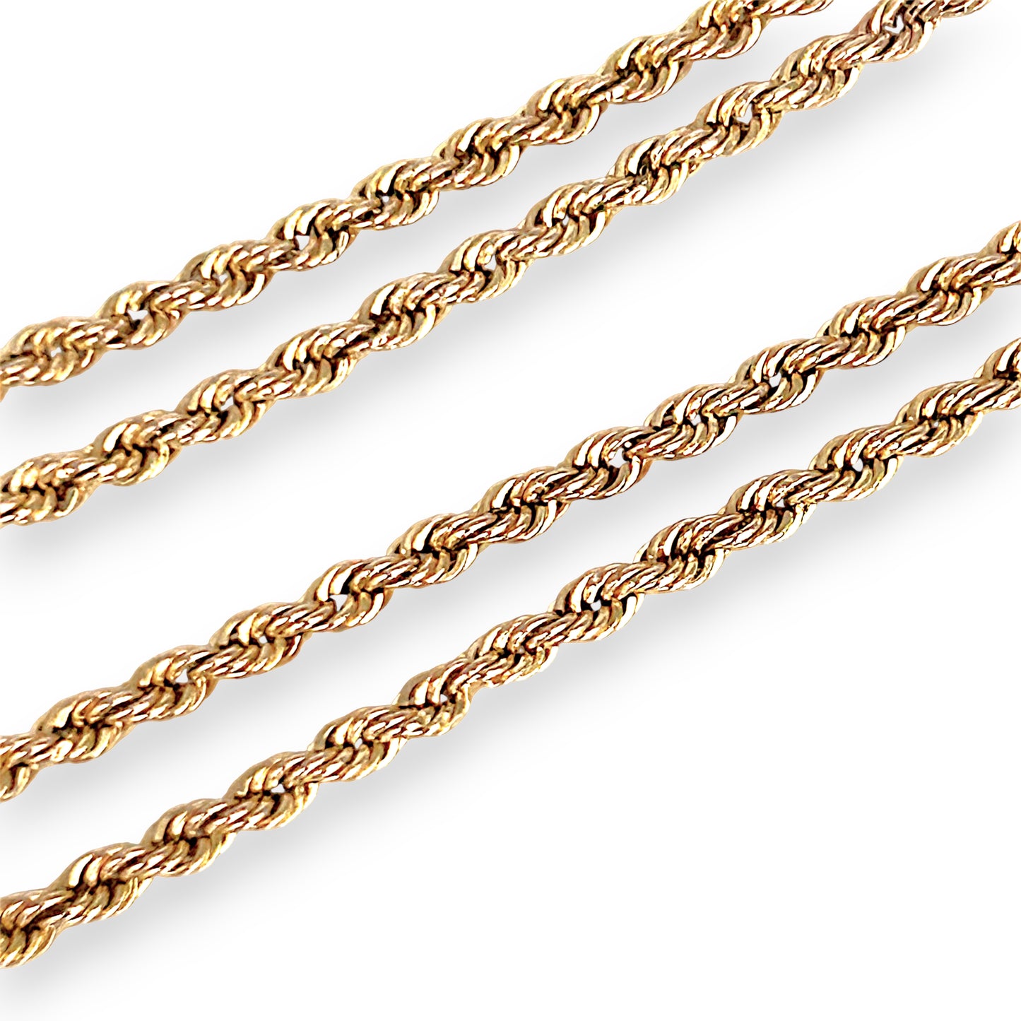 GOLD DEAL | 9kt Gold Nexus Rope Chain 53cm