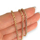 GOLD DEAL | 9kt Gold Nexus Rope Chain 53cm