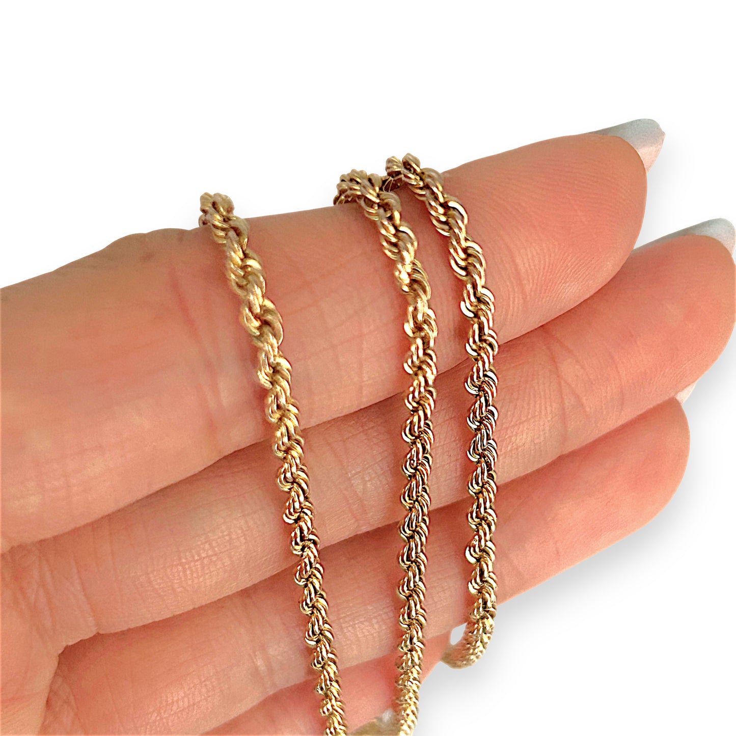 GOLD DEAL | 9kt Gold Nexus Rope Chain 53cm