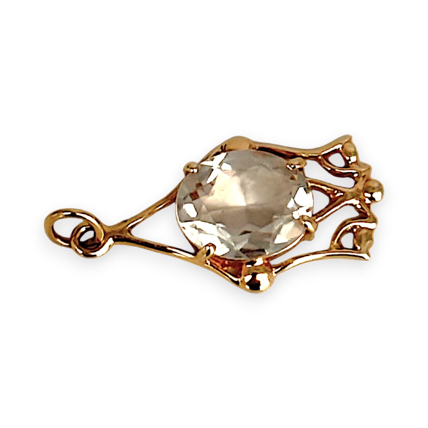 GOLD DEAL | 9kt Gold Vintage Golden Grace Pendant