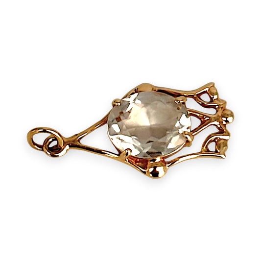 GOLD DEAL | 9kt Gold Vintage Golden Grace Pendant