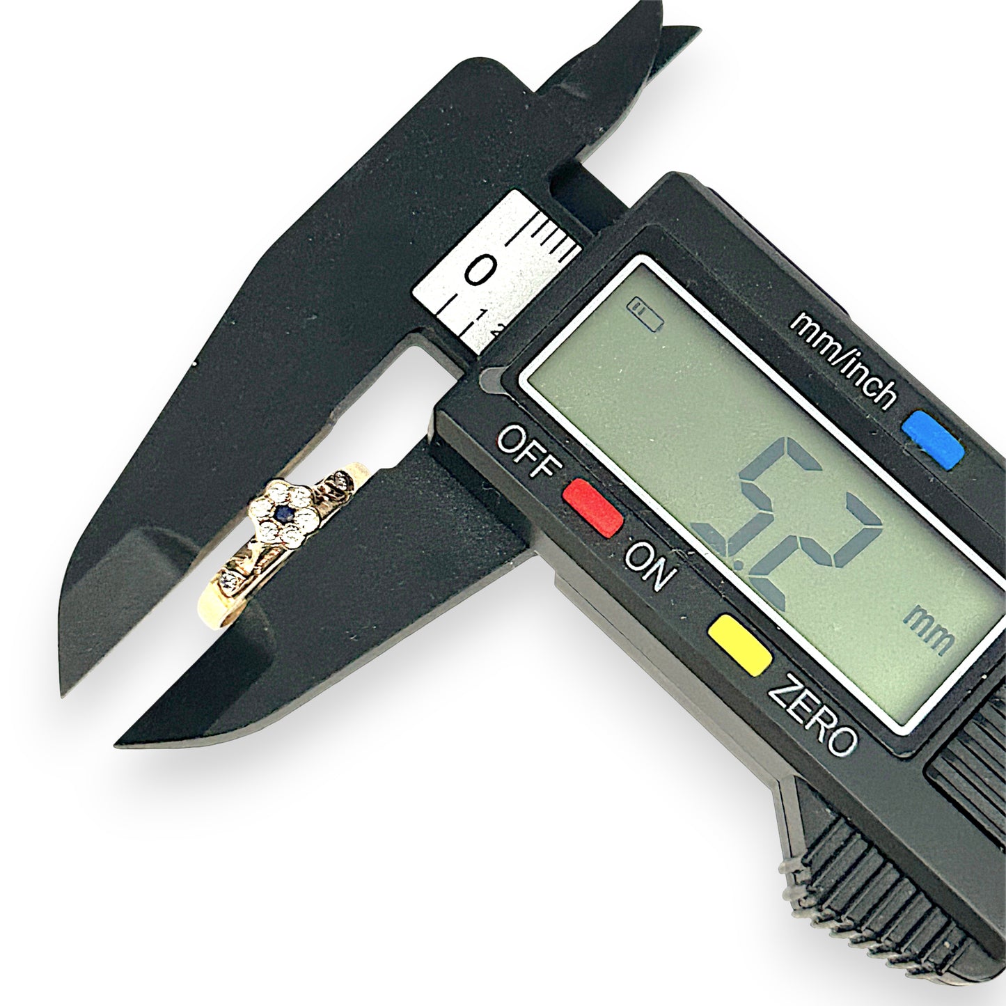 GOLD DEAL | 9kt Gold Vintage Celeste Trio Ring Set