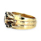 GOLD DEAL | 9kt Gold Vintage Celeste Trio Ring Set