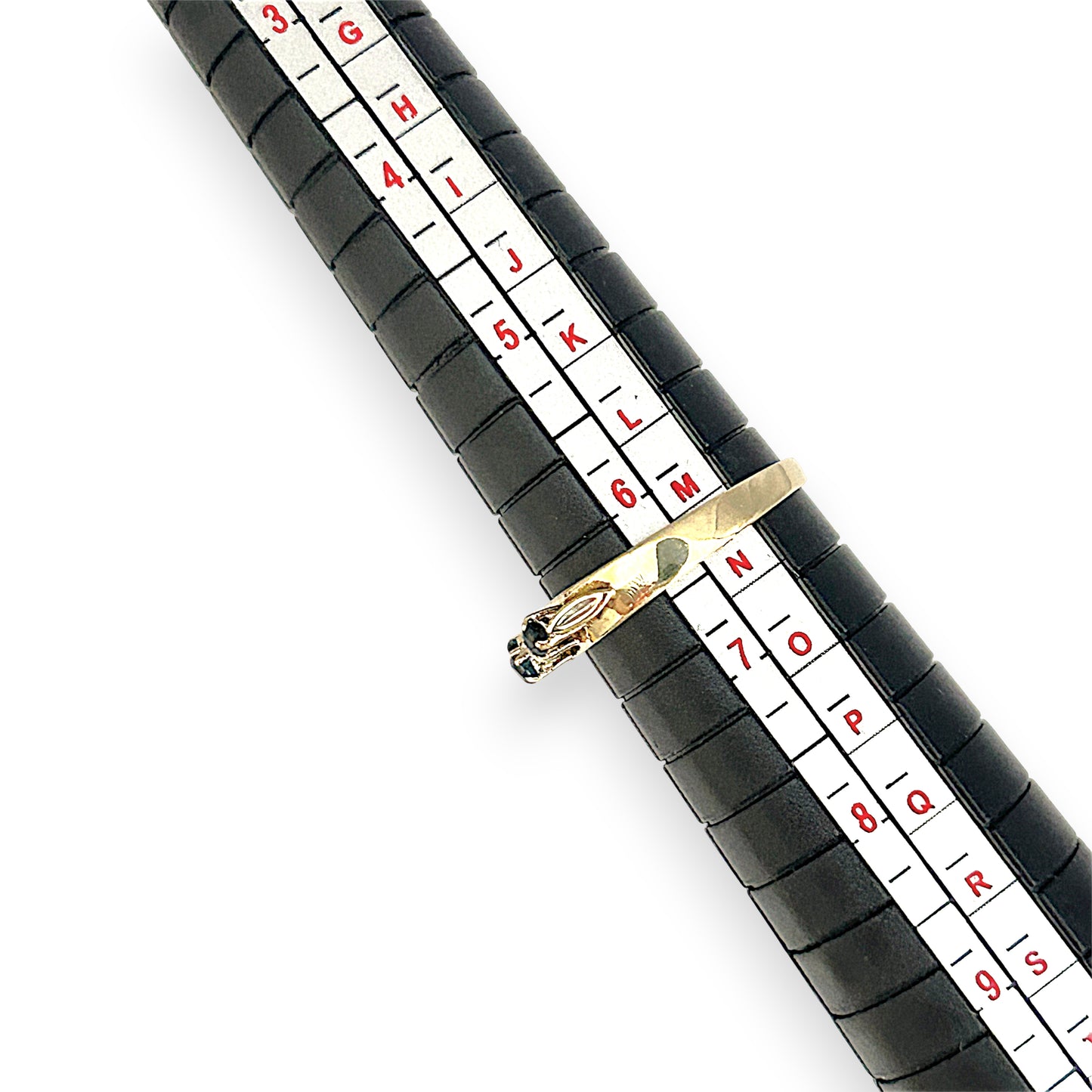 GOLD DEAL | 9kt Gold Vintage Celeste Trio Ring Set