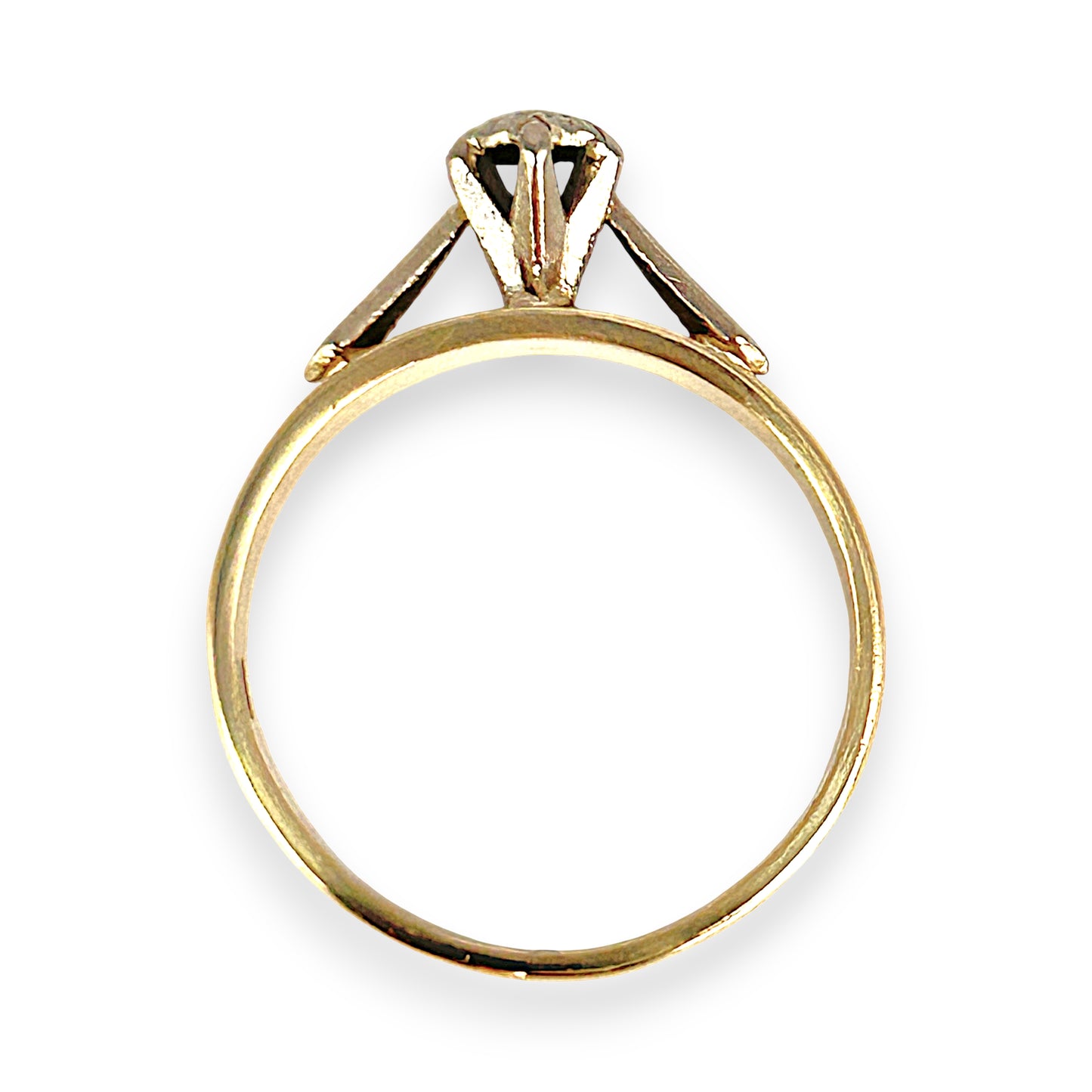 NZGD | 9ct Y/W Gold Vintage Golden Era Bloom Ring Size L