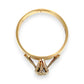 NZGD | 9ct Y/W Gold Vintage Golden Era Bloom Ring Size L