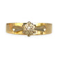 NZGD | 9ct Y/W Gold Vintage Golden Era Bloom Ring Size L
