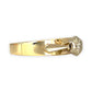 NZGD | 9ct Y/W Gold Vintage Golden Era Bloom Ring Size L