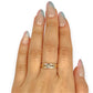 NZGD | 9ct Y/W Gold Vintage Golden Era Bloom Ring Size L