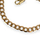 NZGD | 9ct Gold Refined Edge Flat Curb Bracelet-Refurbished
