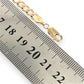 NZGD | 9ct Gold Refined Edge Flat Curb Bracelet-Refurbished