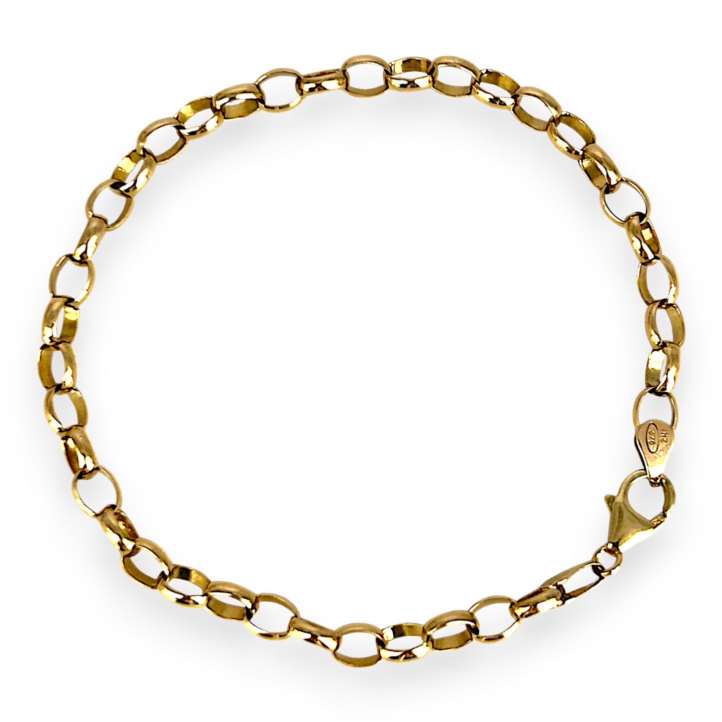 GOLD DEAL | 9kt Gold Heritage Link Belcher Bracelet