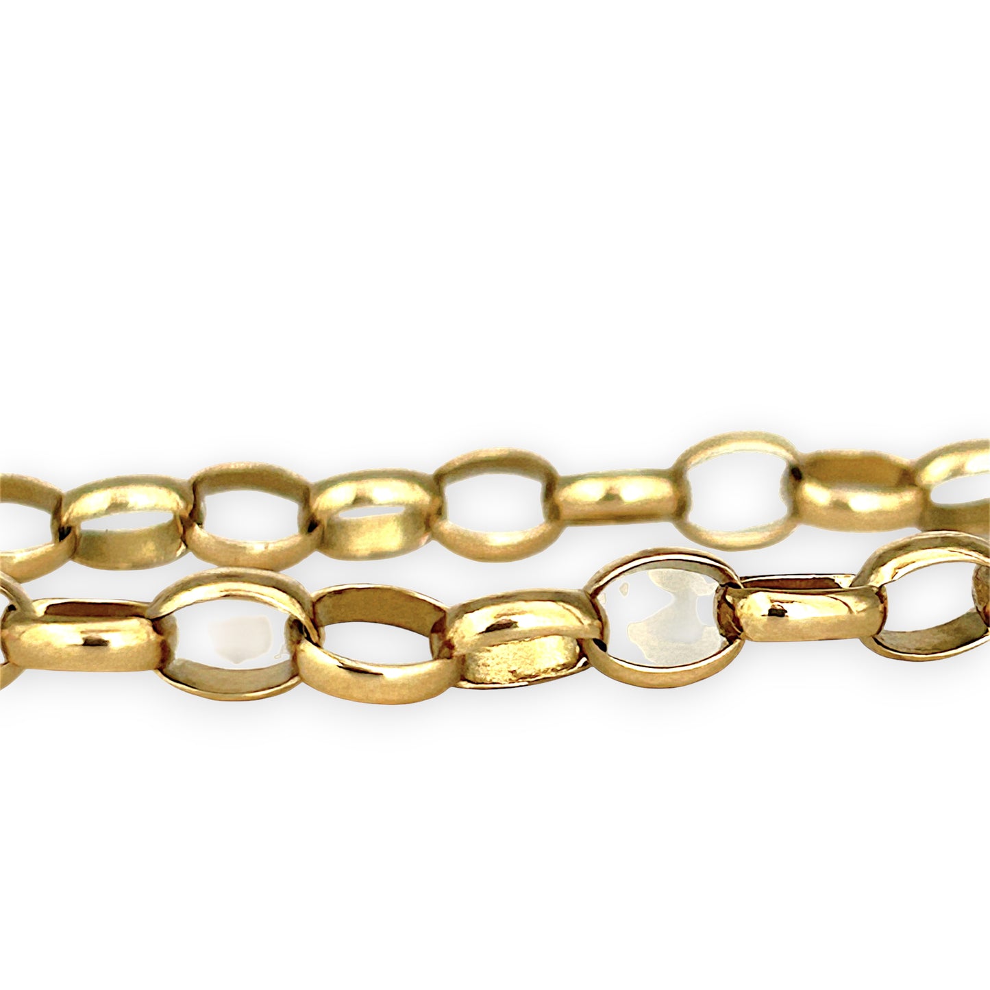 GOLD DEAL | 9kt Gold Heritage Link Belcher Bracelet