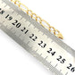 NZGD | 9ct Gold Dominus Figaro Chain Bracelet-Refurbished
