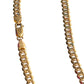 9ct Gold Curb Link Chain 70cm long, Valuation $4,970. R # 258