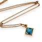 GOLD DEAL | 9kt Gold Vintage Azure Whisper Necklace