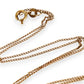 GOLD DEAL | 9kt Gold Vintage Azure Whisper Necklace