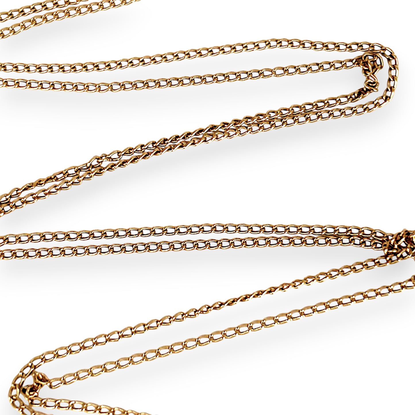GOLD DEAL | 9kt Gold Vintage Azure Whisper Necklace
