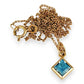 GOLD DEAL | 9kt Gold Vintage Azure Whisper Necklace
