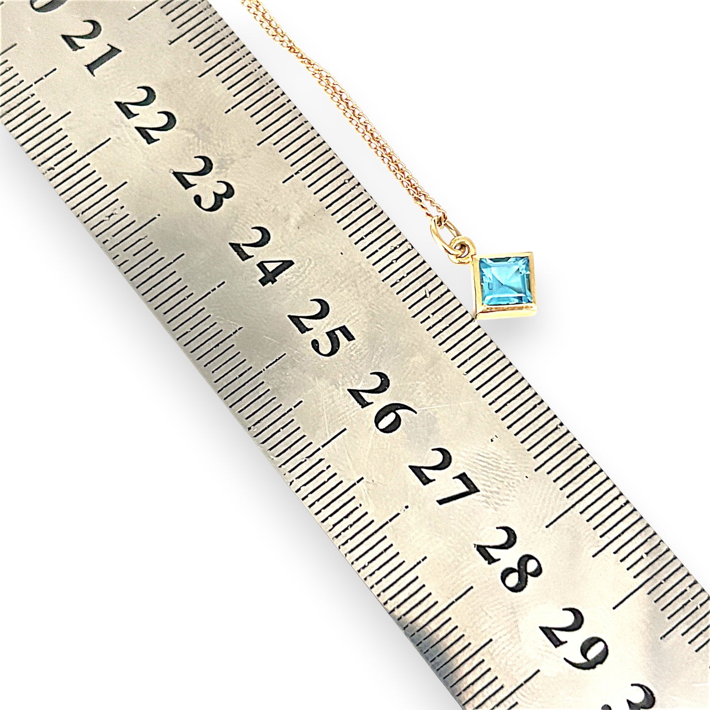 GOLD DEAL | 9kt Gold Vintage Azure Whisper Necklace