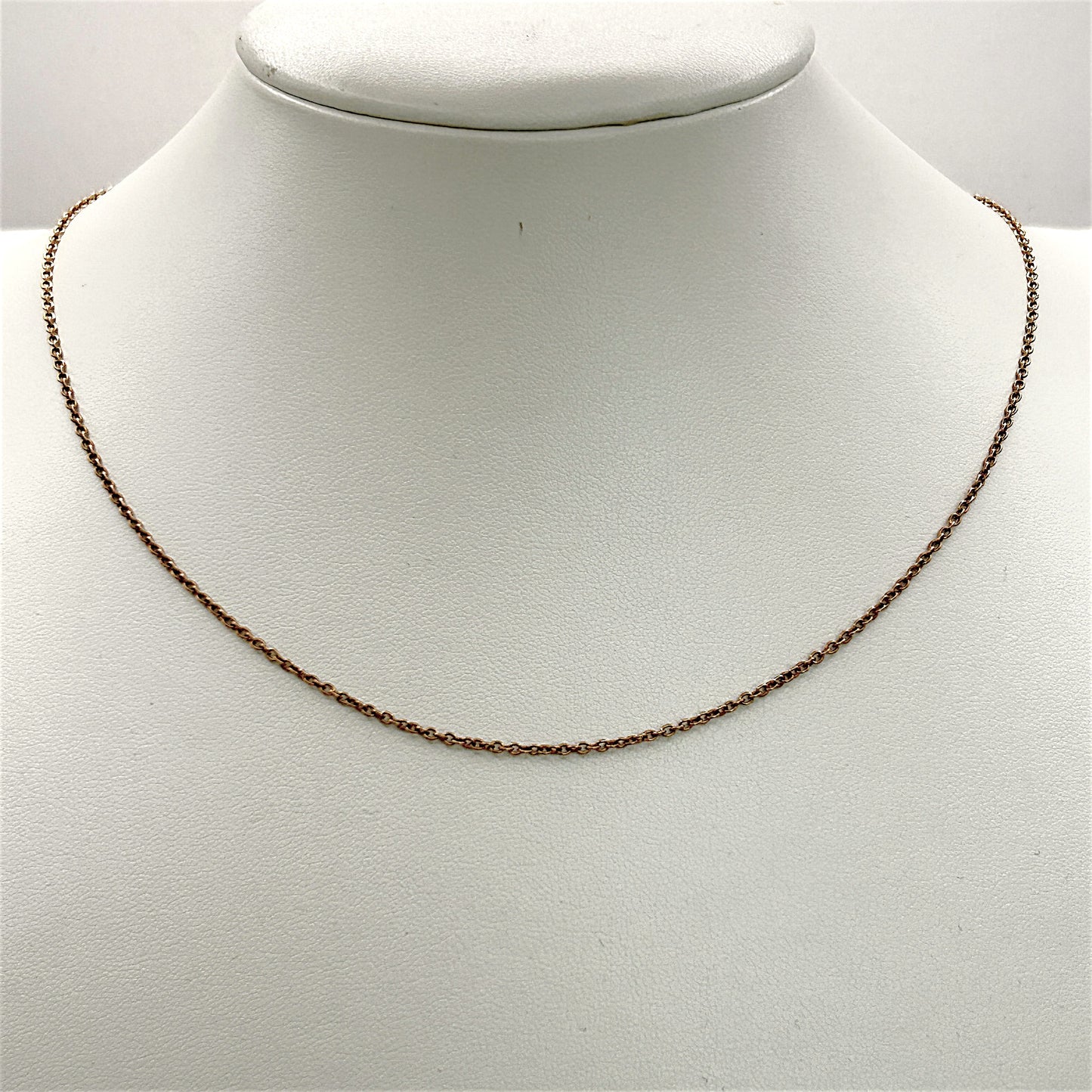 NZGD | 9ct Golden Oval Flow Chain 43cm