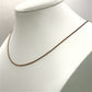 NZGD | 9ct Golden Oval Flow Chain 43cm