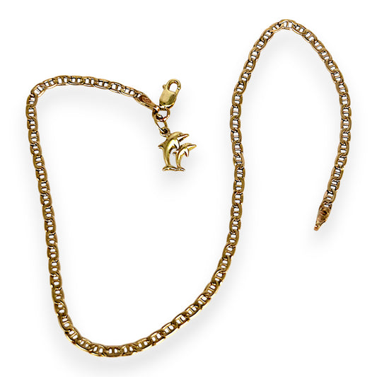 GOLD DEAL | 9kt Gold OceanGrace Marina Braclet/Anklet-Refurbished