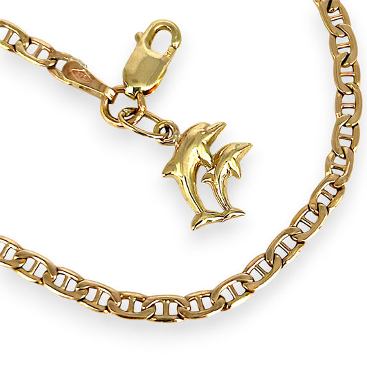 GOLD DEAL | 9kt Gold OceanGrace Marina Braclet/Anklet-Refurbished